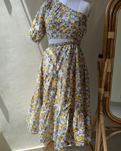 Golden Bouquet Dress
