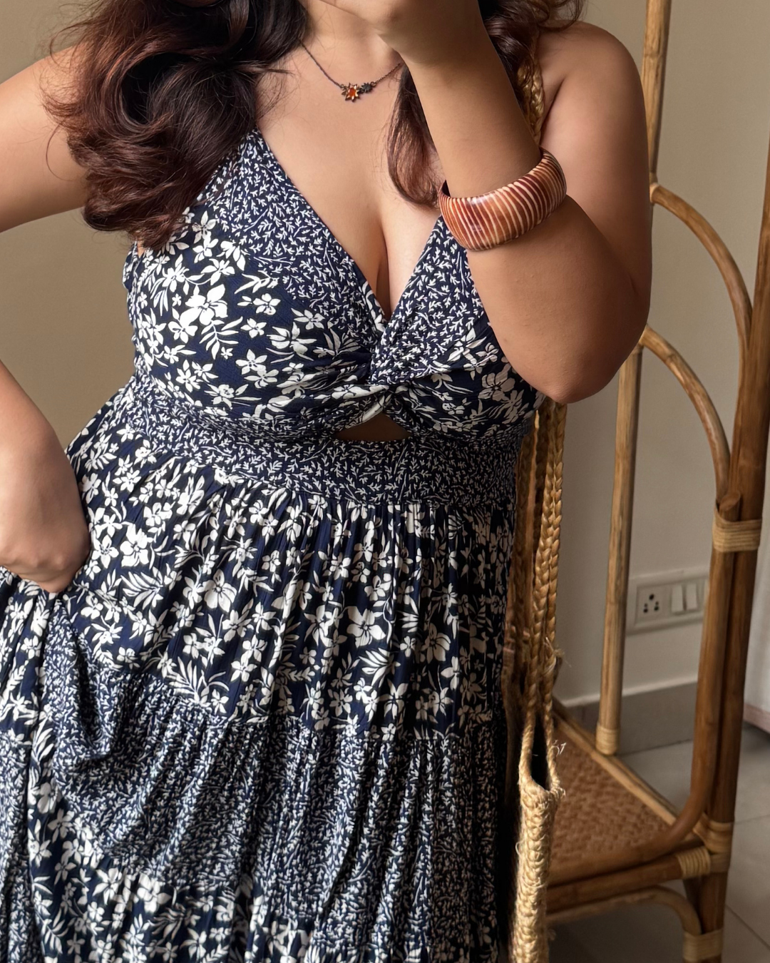Inkflower Dress(M)