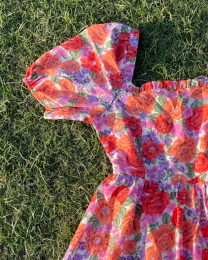 Vintage Bouquet Dress (S)