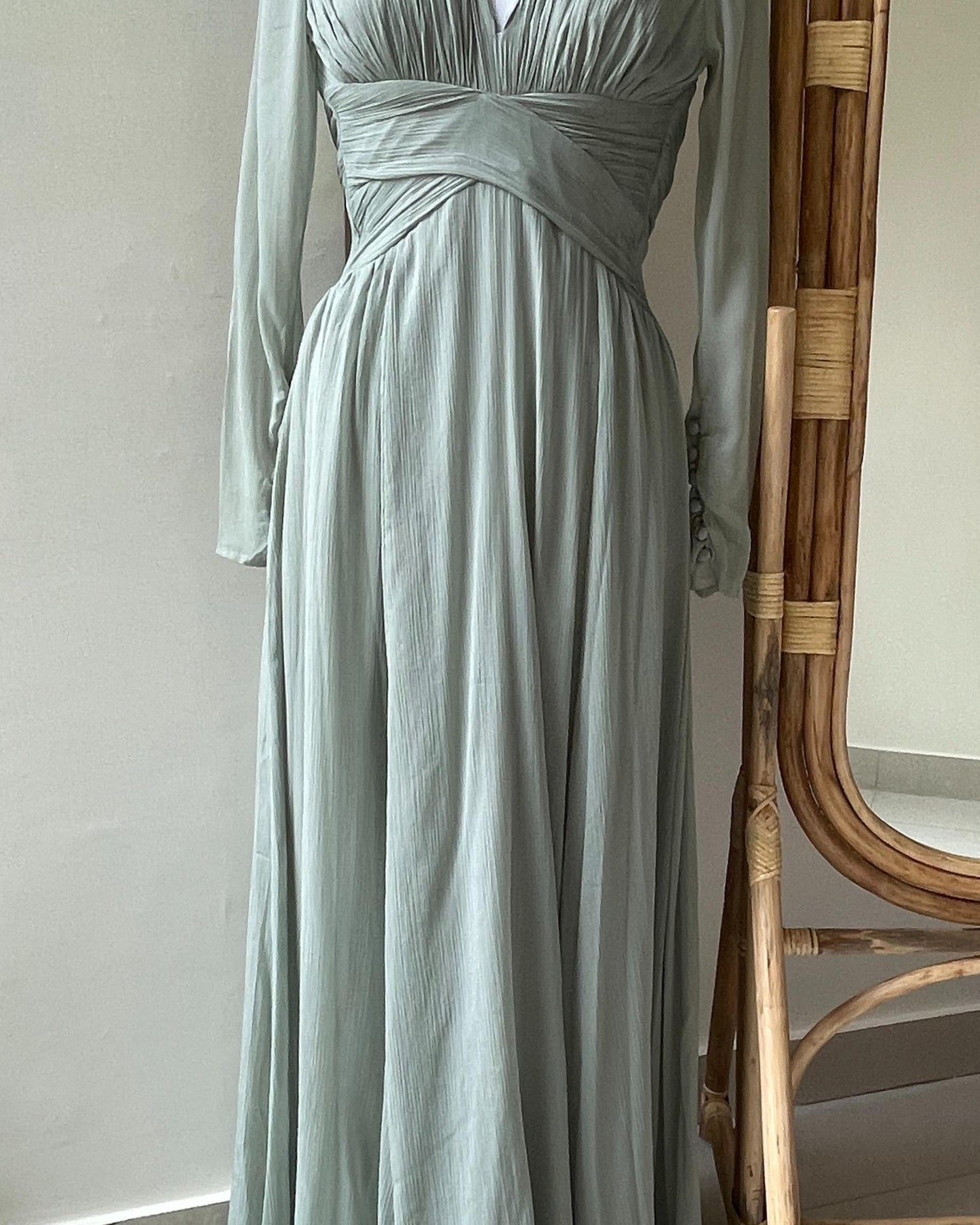Sage Whisper Gown (XS)