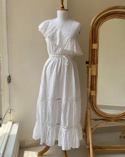 White Marigold Dress (M)