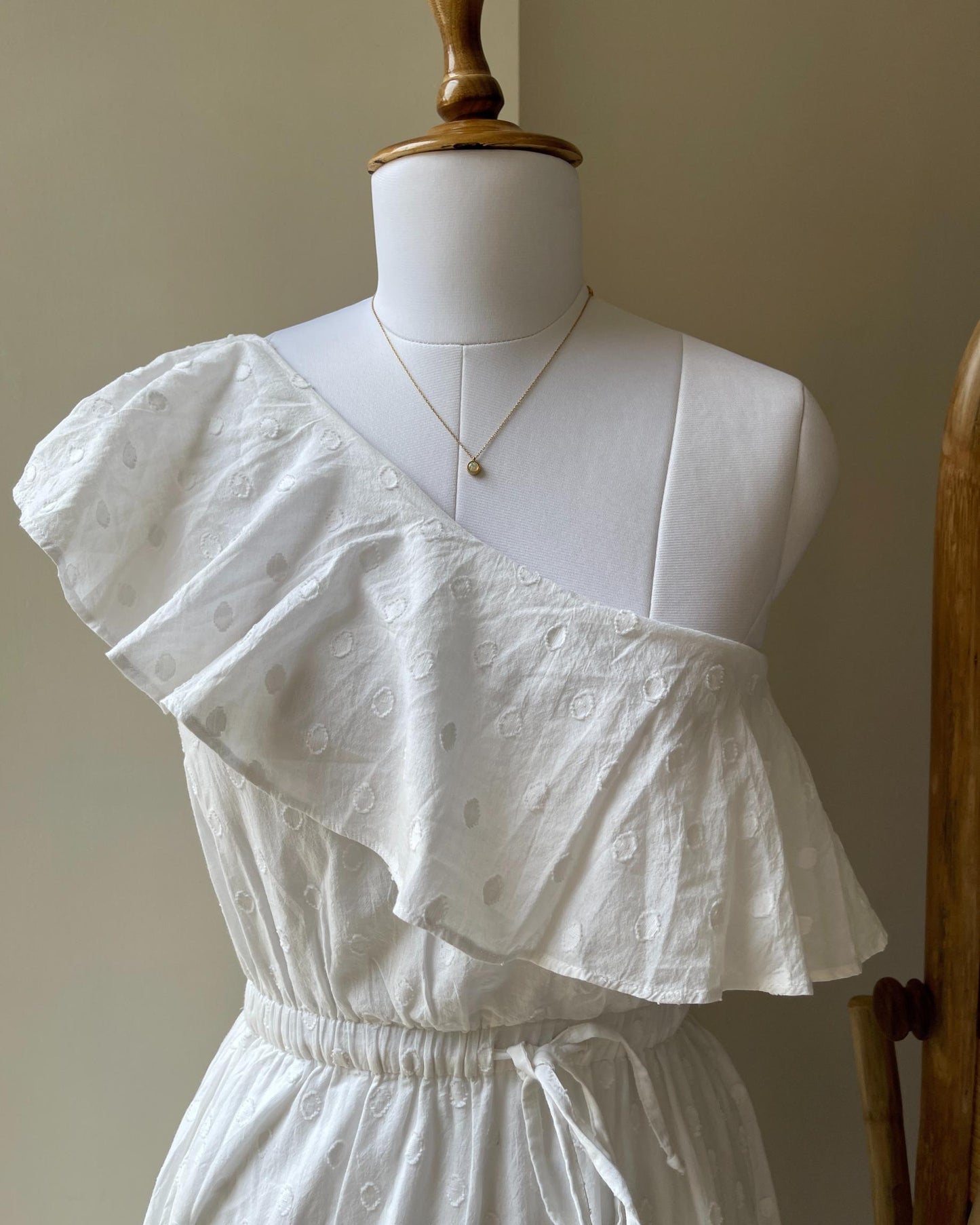 White Marigold Dress (M)