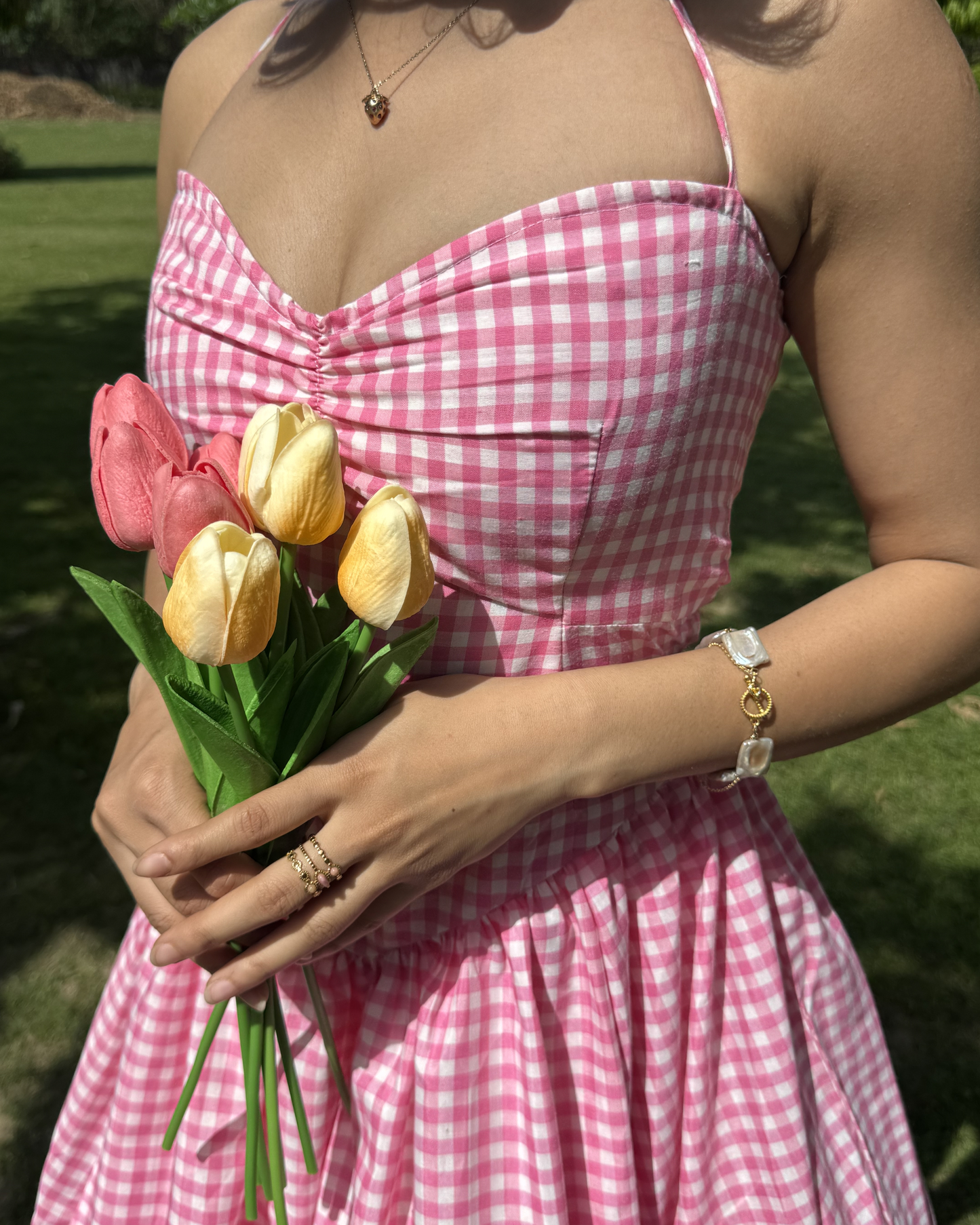 Pretty In Pink in Gingham