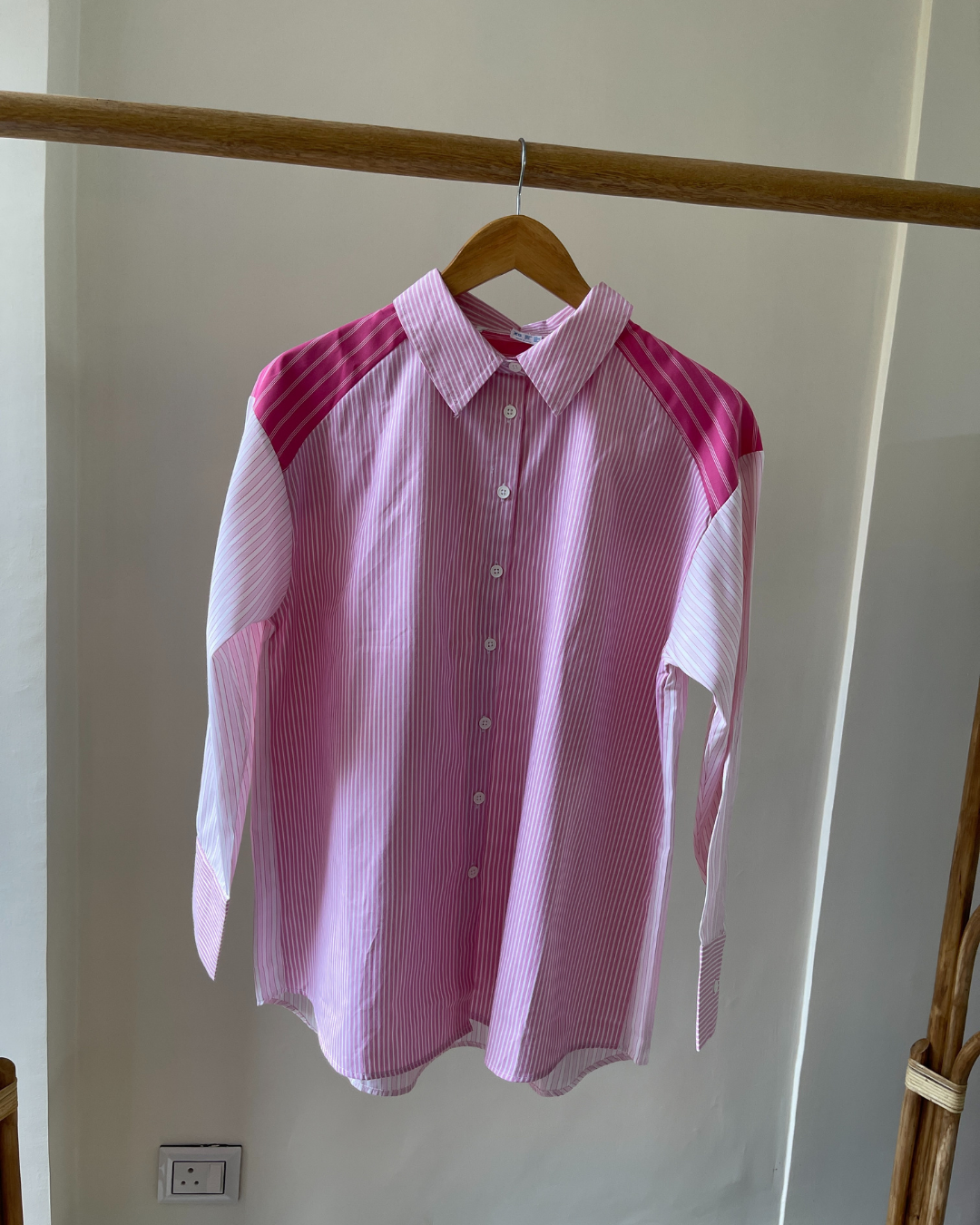 Candy Stripe Shirt (oversized)