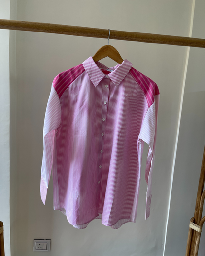 Candy Stripe Shirt (oversized)