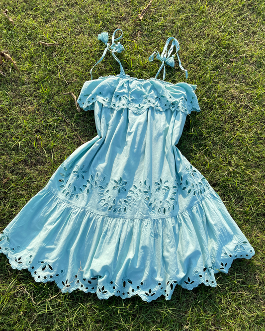 Seafoam Souvenir Dress (L)
