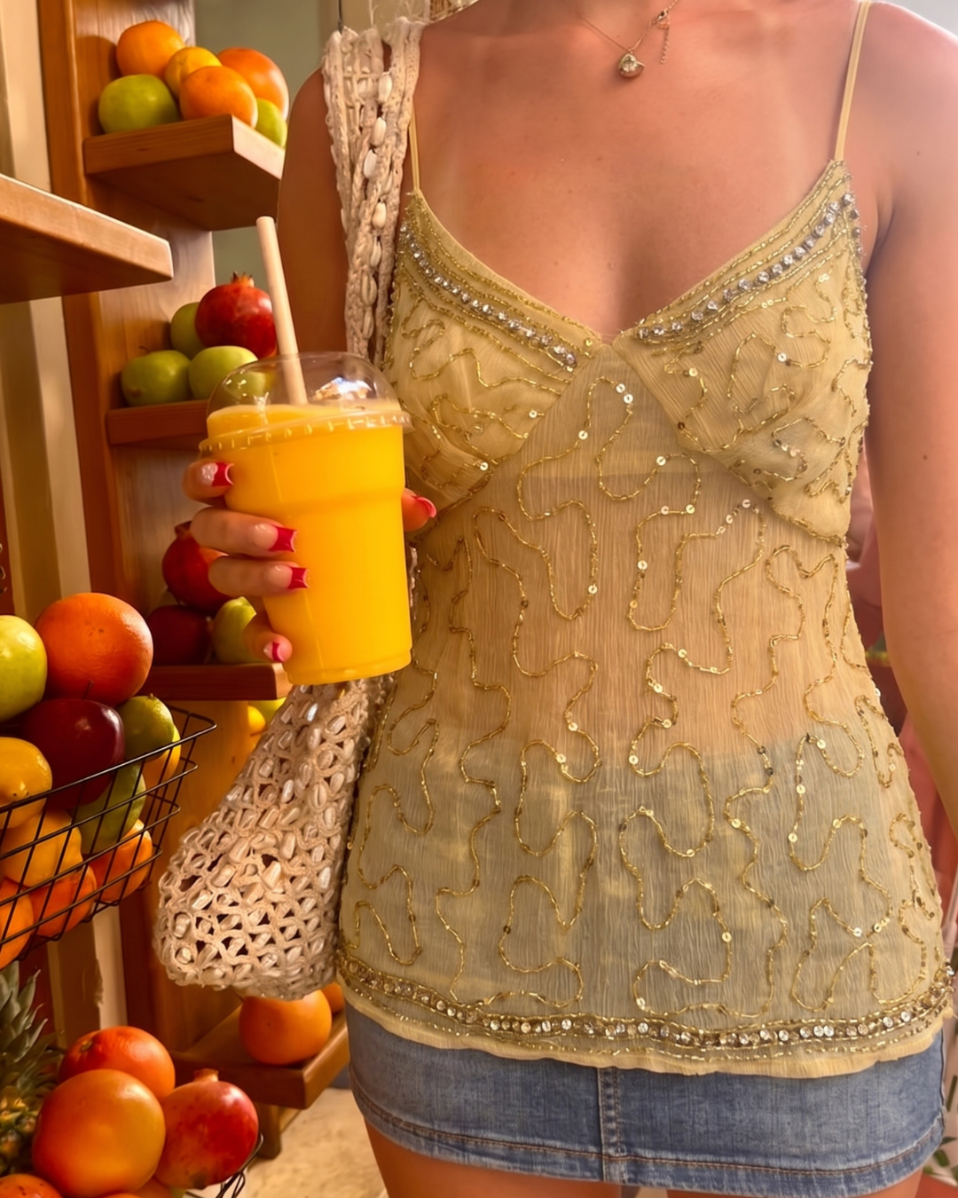 All That Glitters in Butter Yellow