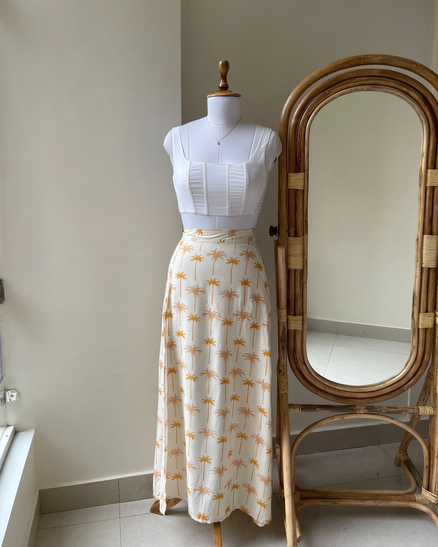 Palm Mirage Skirt