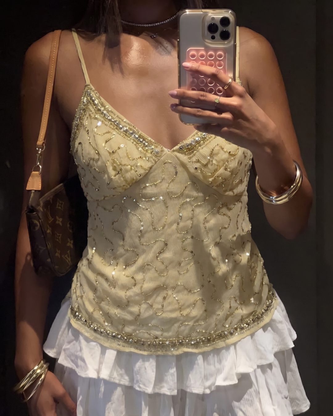 All That Glitters in Butter Yellow