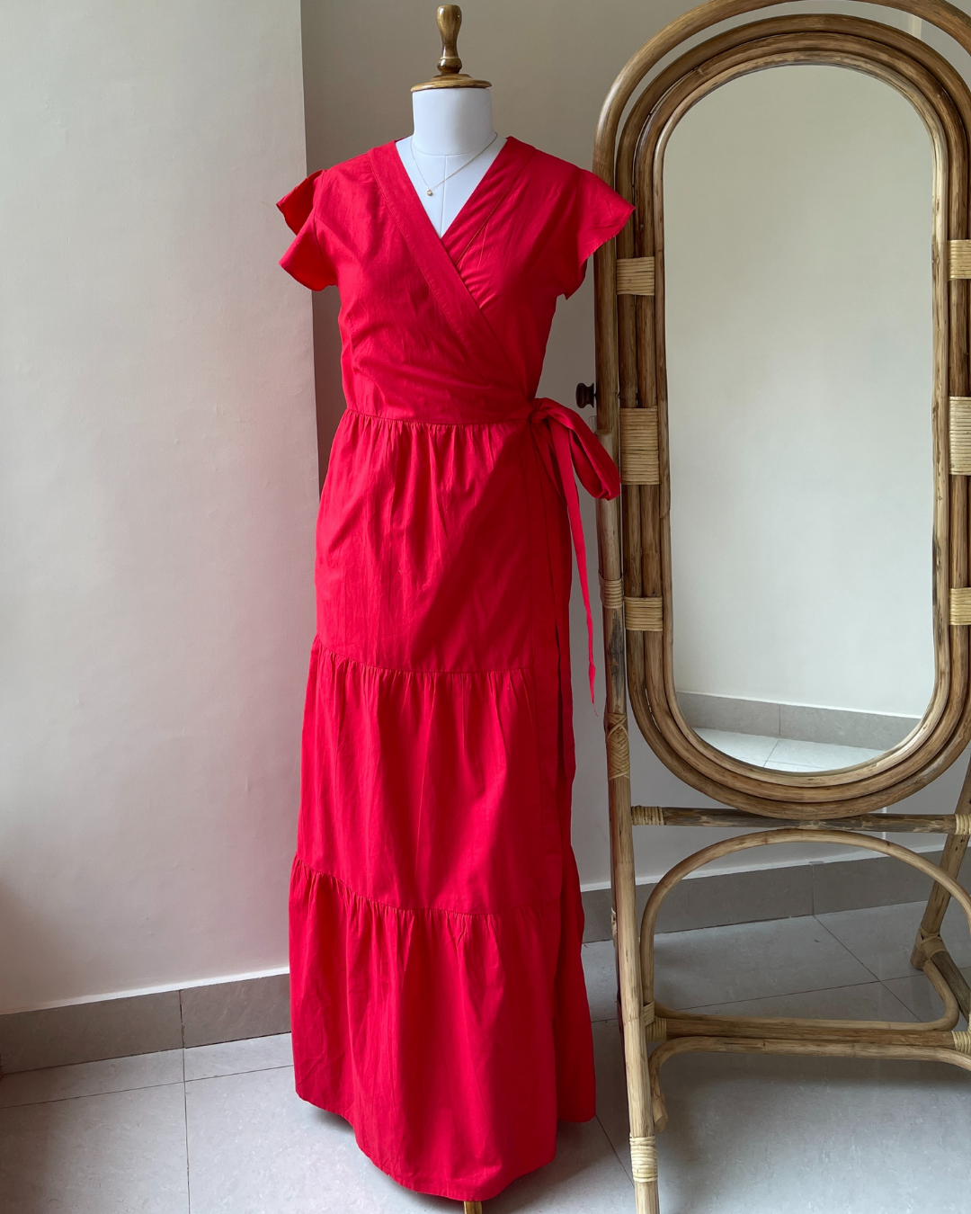 Red Haven Dress