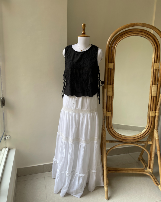 Ivory Echo Skirt