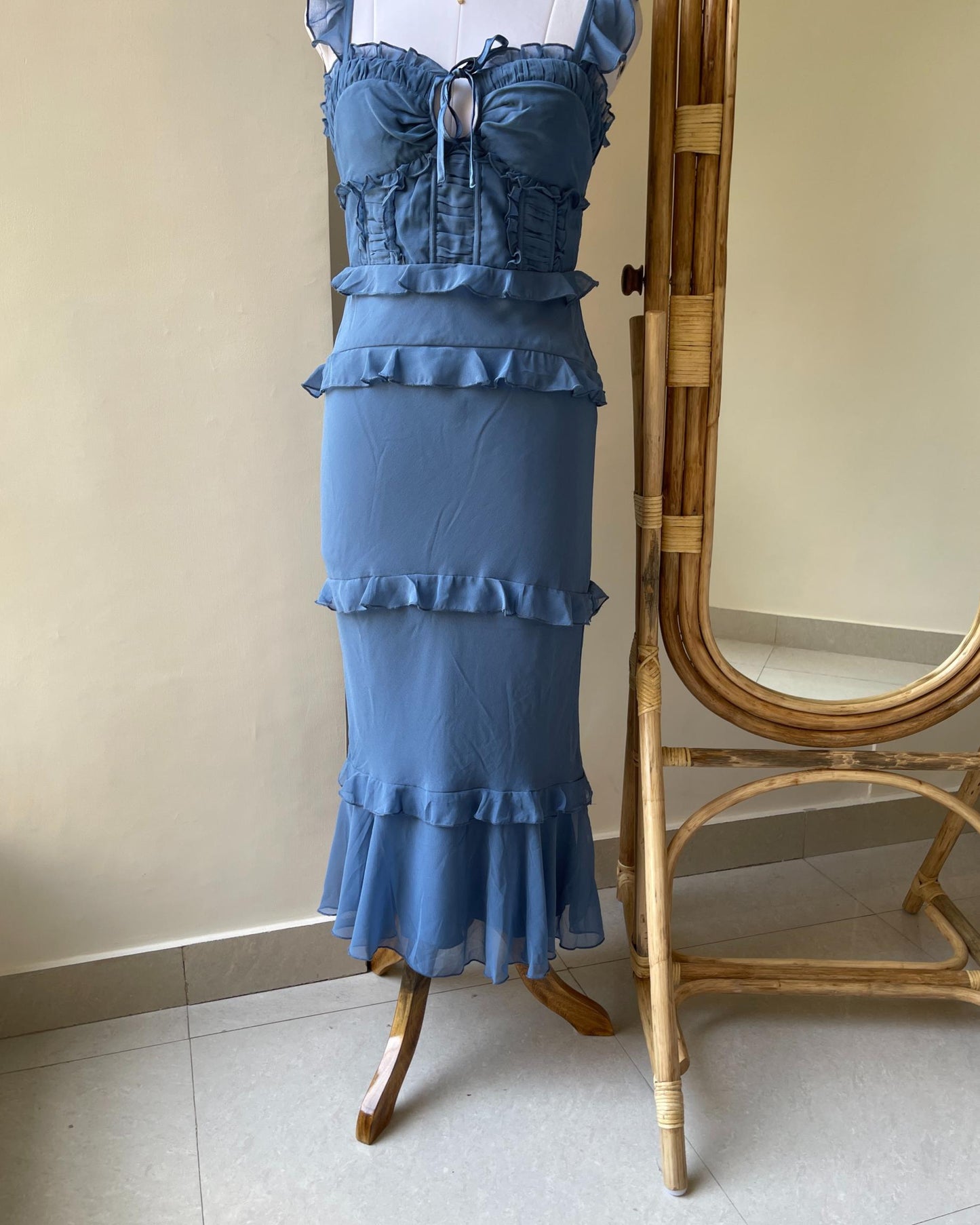 Bluebell Flutter Dress (M)
