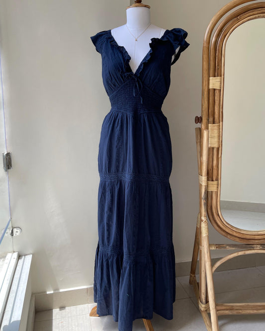 Indigo Dusk Maxi Dress (XXXL)
