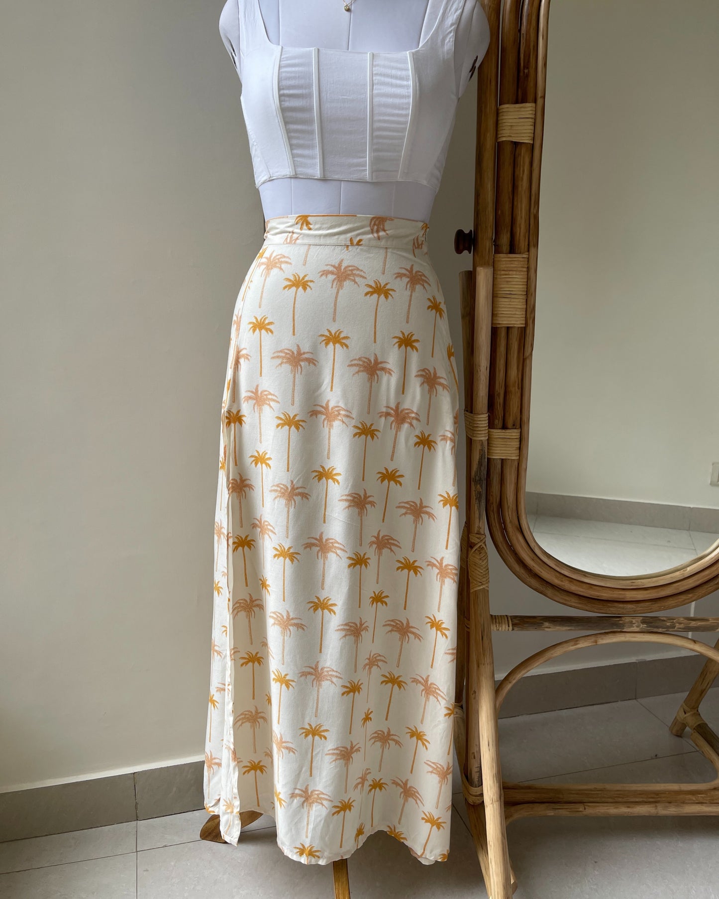 Palm Mirage Skirt