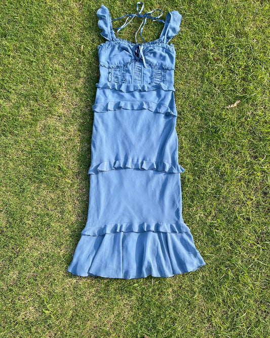 Bluebell Flutter Dress (M)