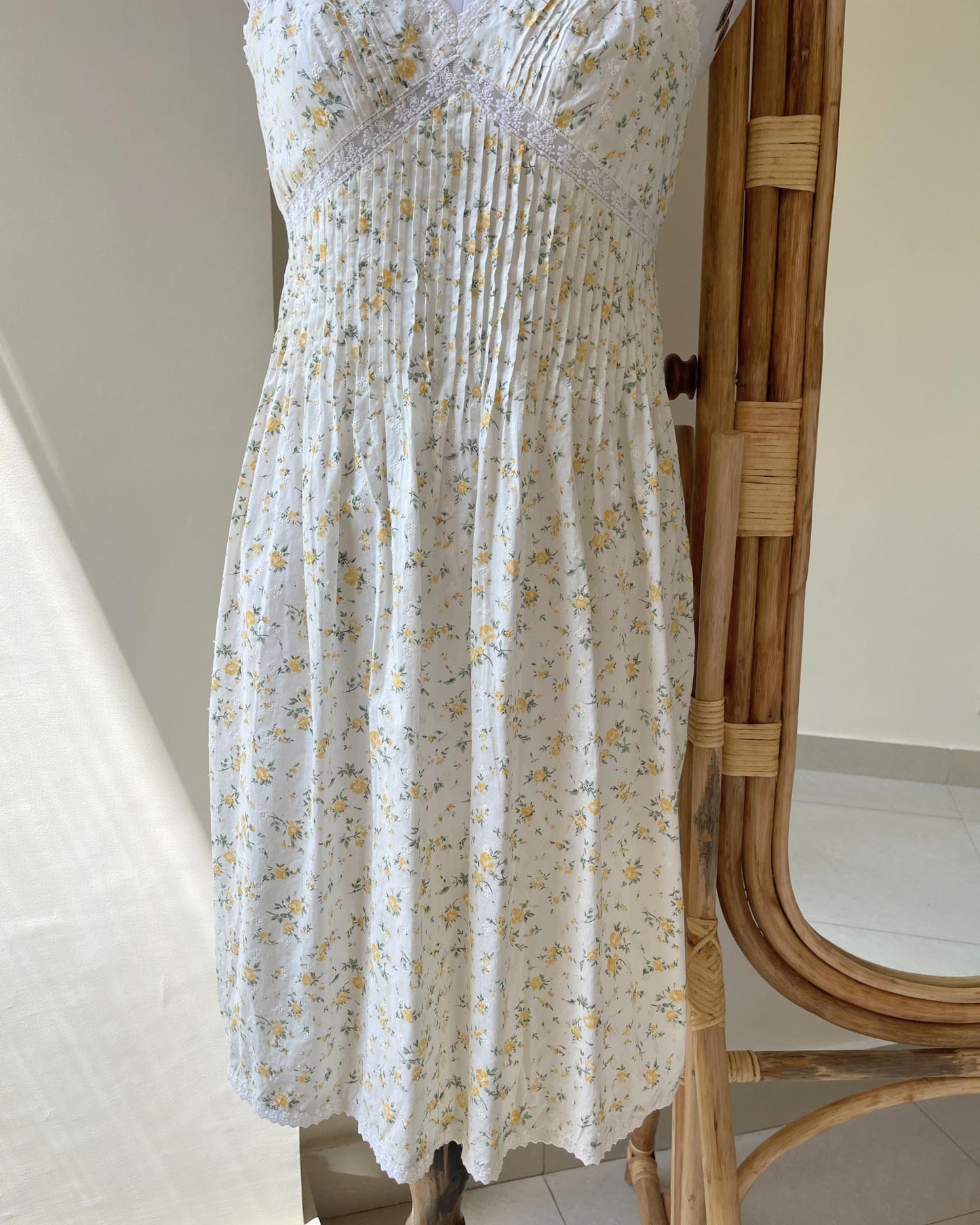 Buttercream Meadow Dress (M)