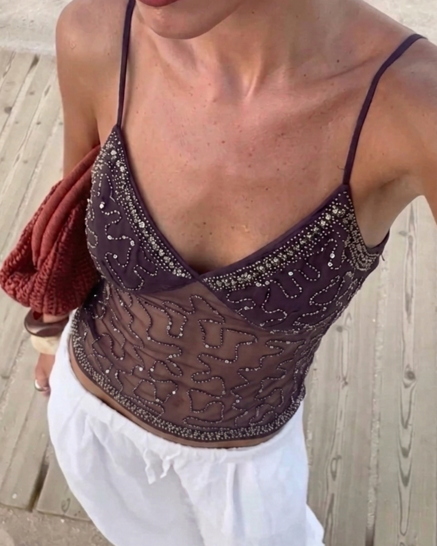 Aubergine Bling