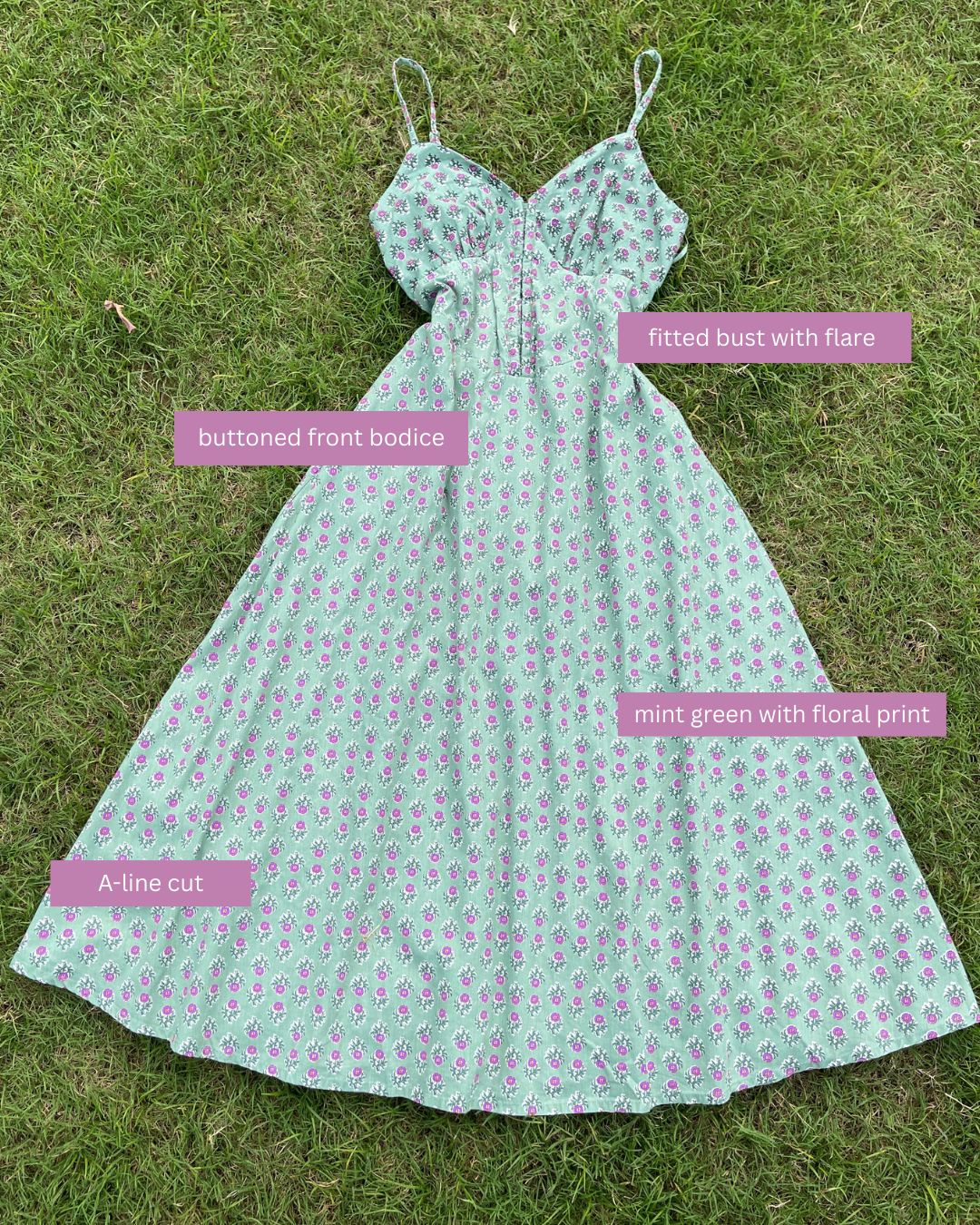 Flora Dress (M & L)