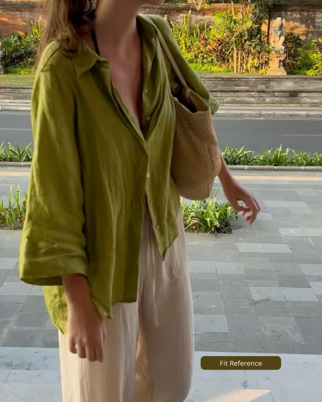 Olive Shirt (Oversized)