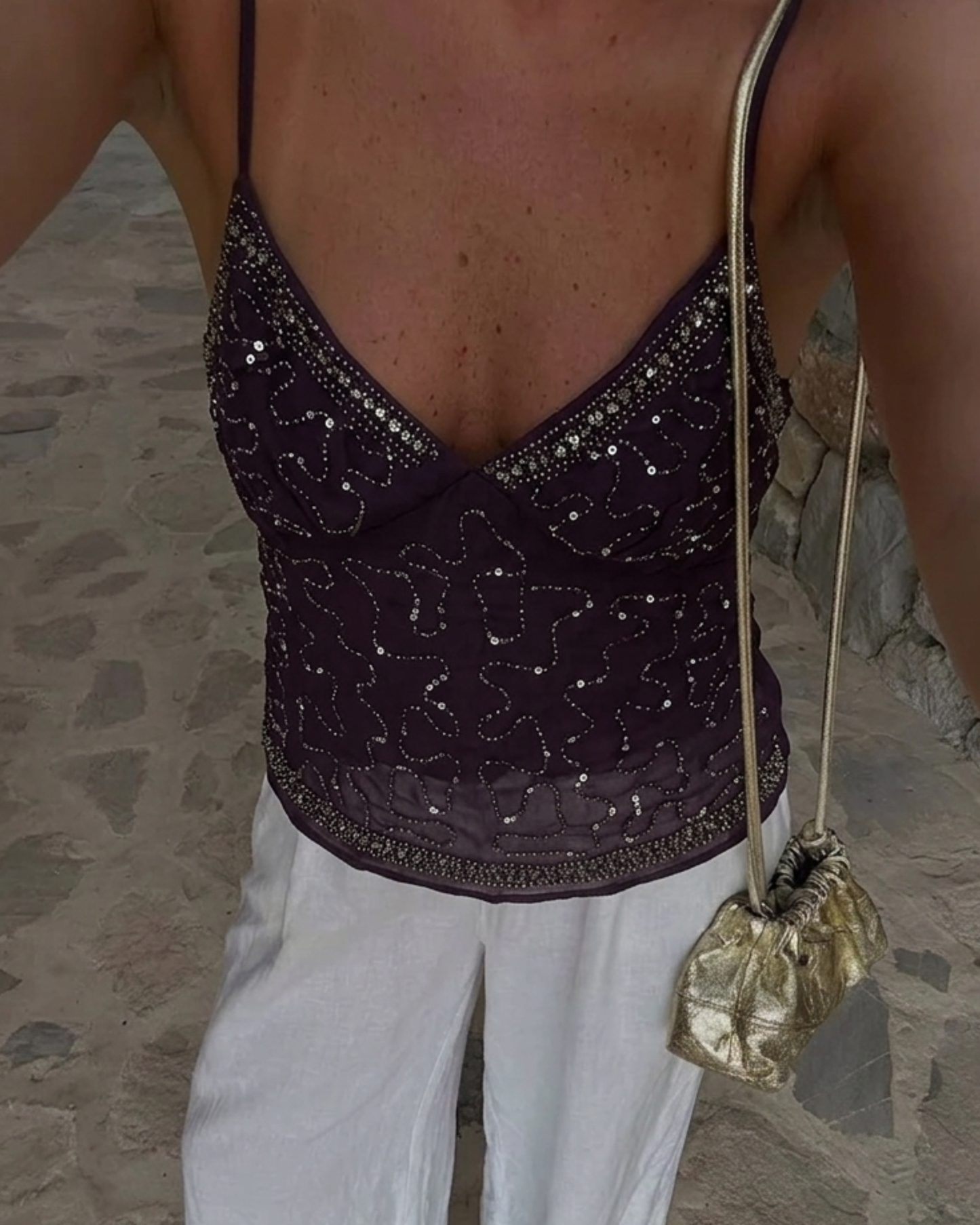 Aubergine Bling