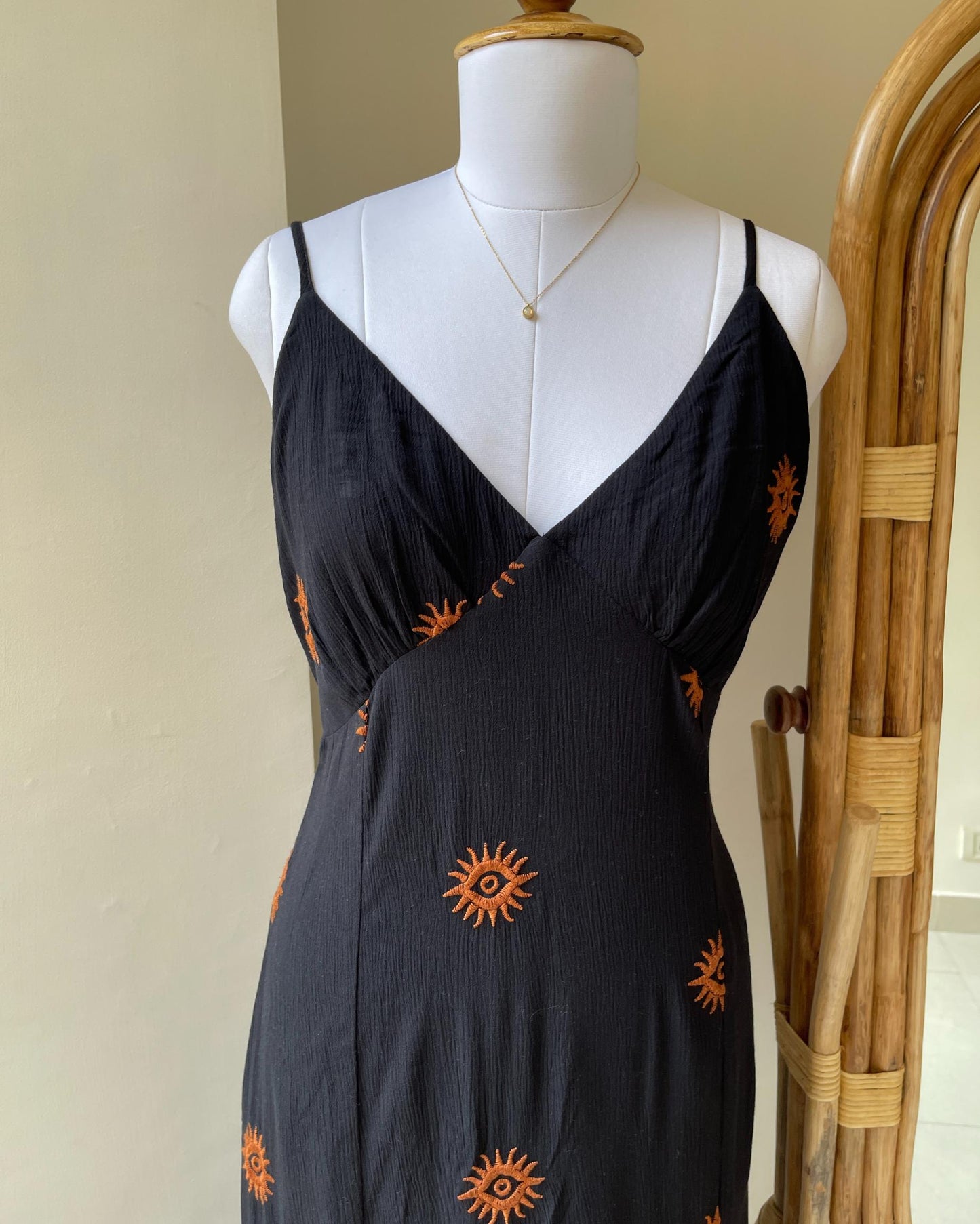 Ebony Petal Gown (M-L)
