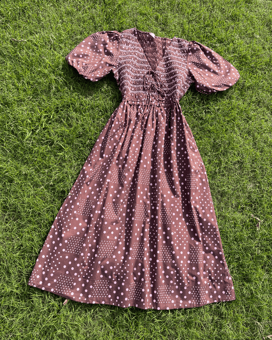 Cocoa Confetti Dress (XXL)