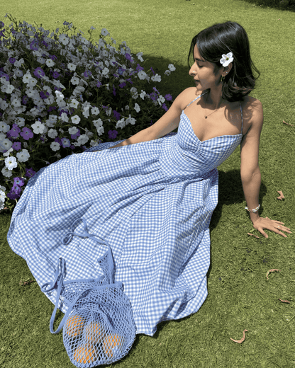 Blue me Away in Gingham