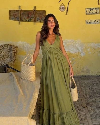 Olive Grove Dress (M)