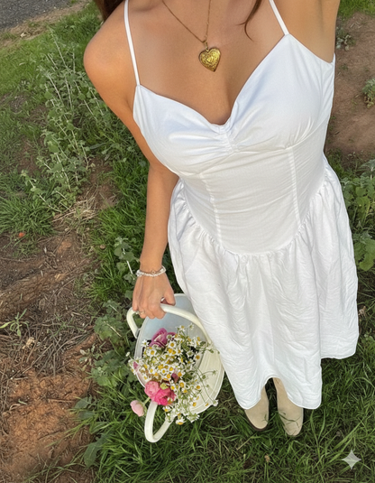 Crisp Cotton Dress (L)