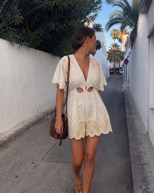 Golden Drift Romper (M)