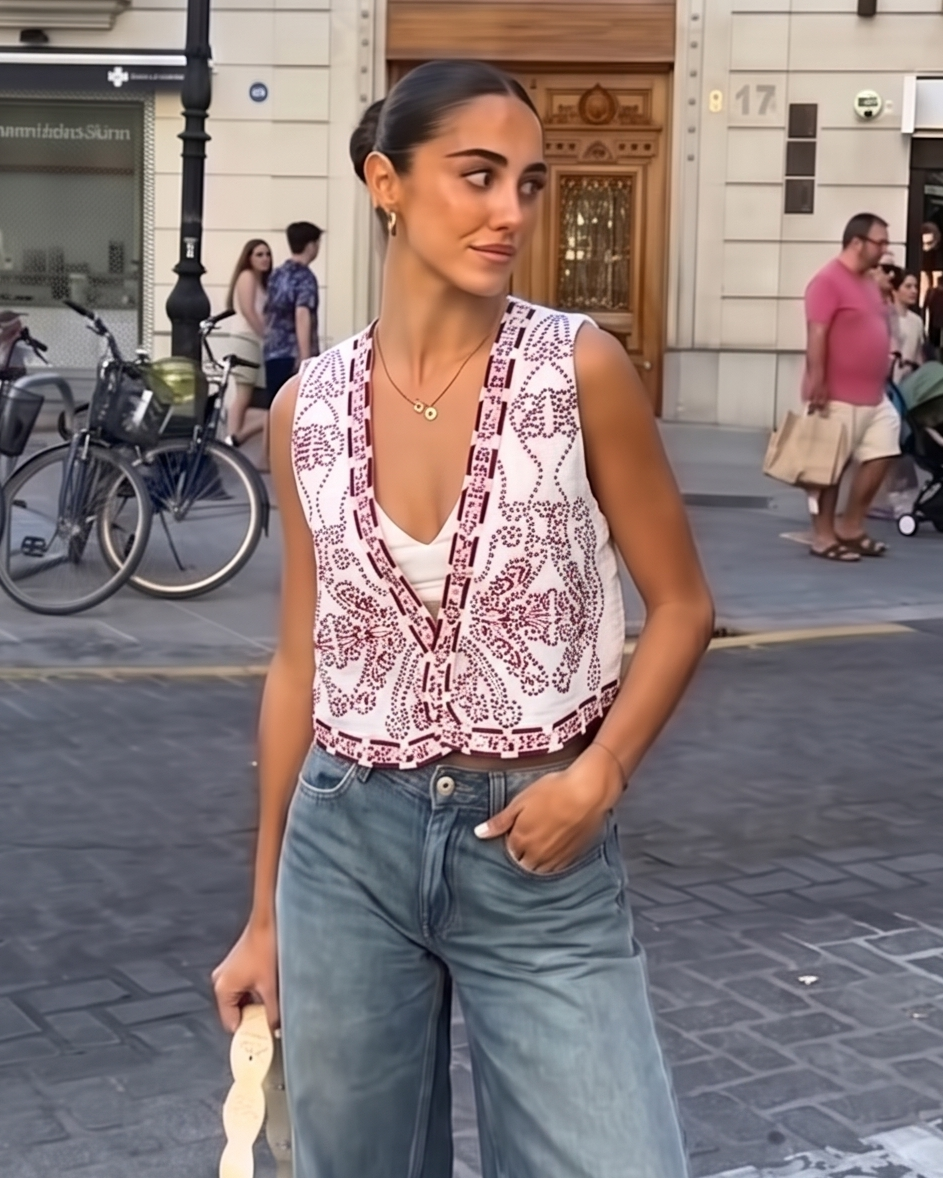 Tapestry Waistcoat (XS,S & M)