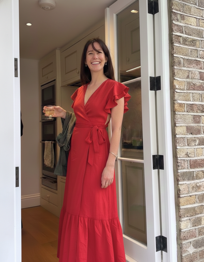Red Haven Dress