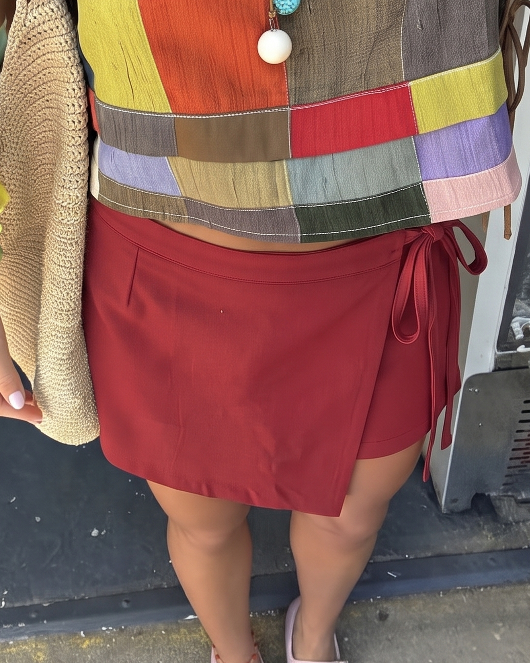 Cherry Cola in Skorts