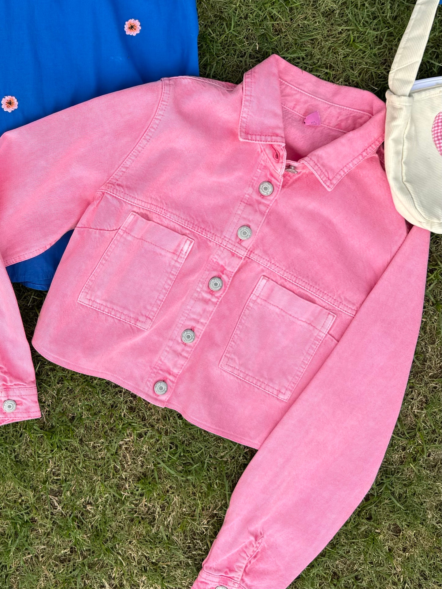 Bubblegum Denim Jacket