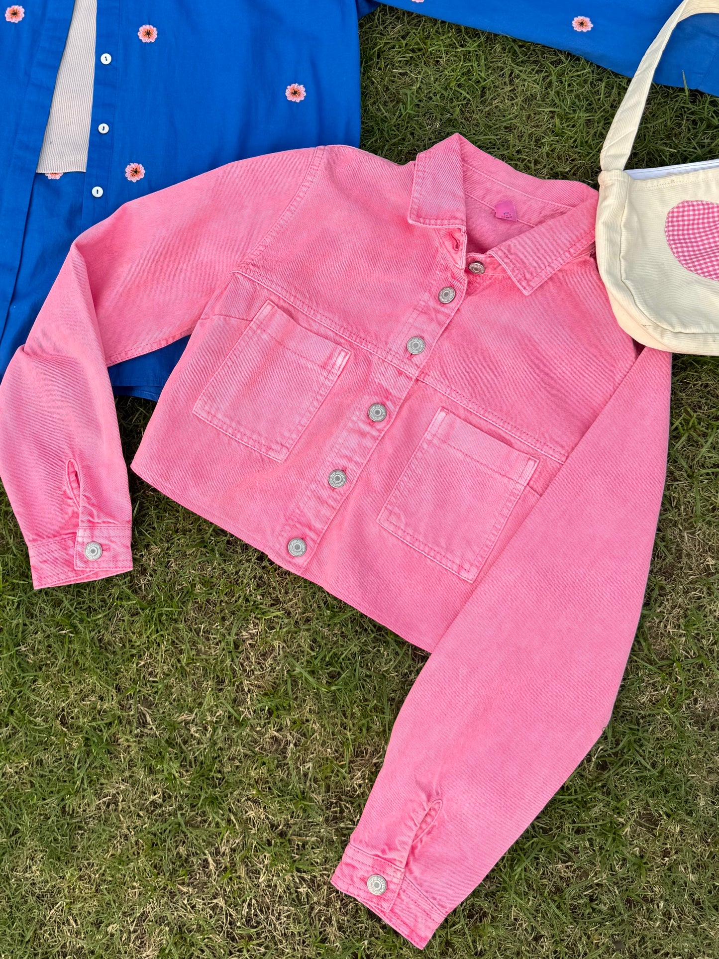 Bubblegum Denim Jacket