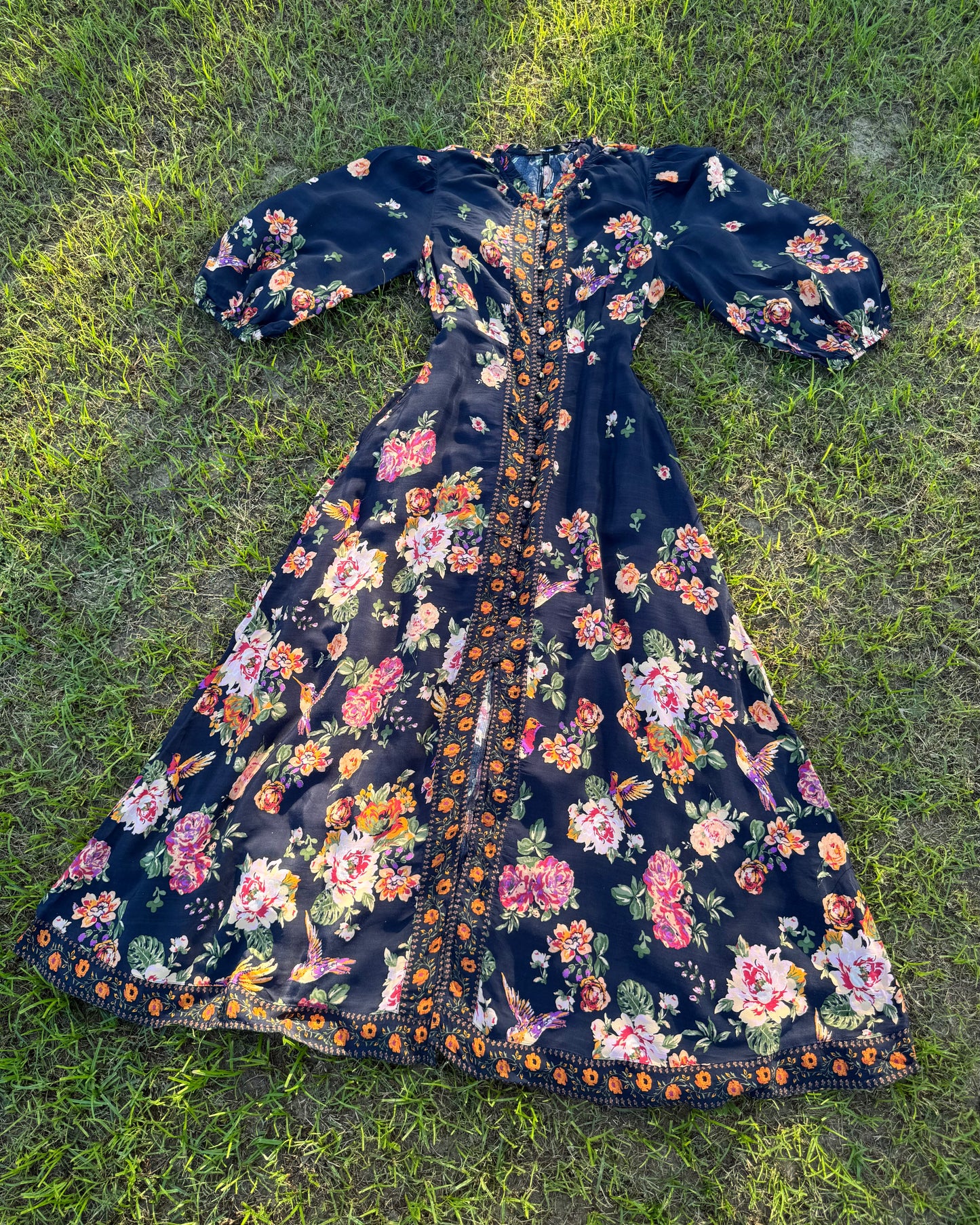 Midnight Rose Dress (S)