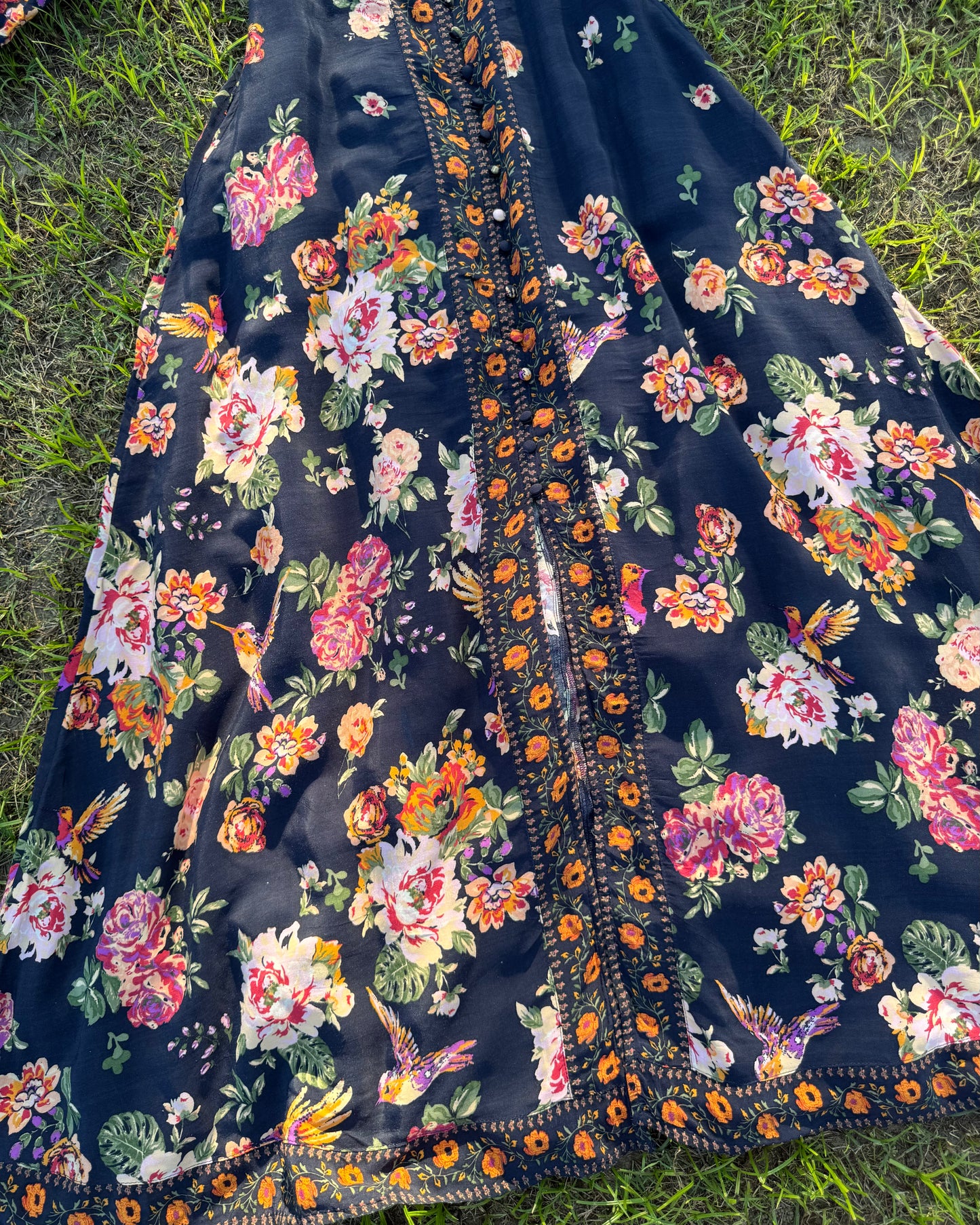 Midnight Rose Dress (S)