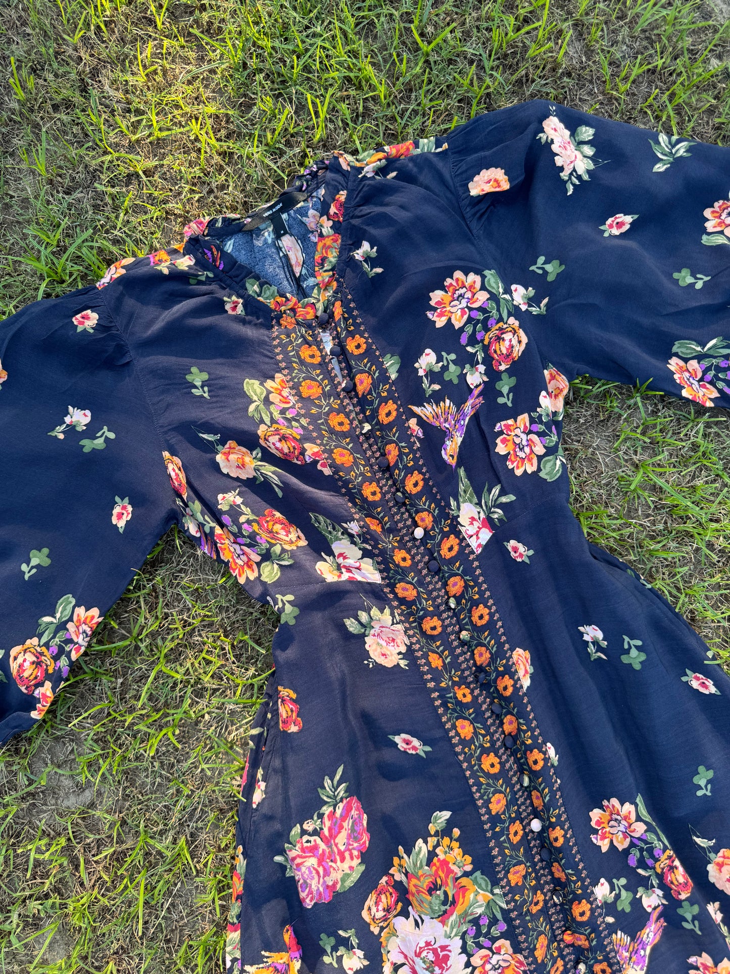 Midnight Rose Dress (S)