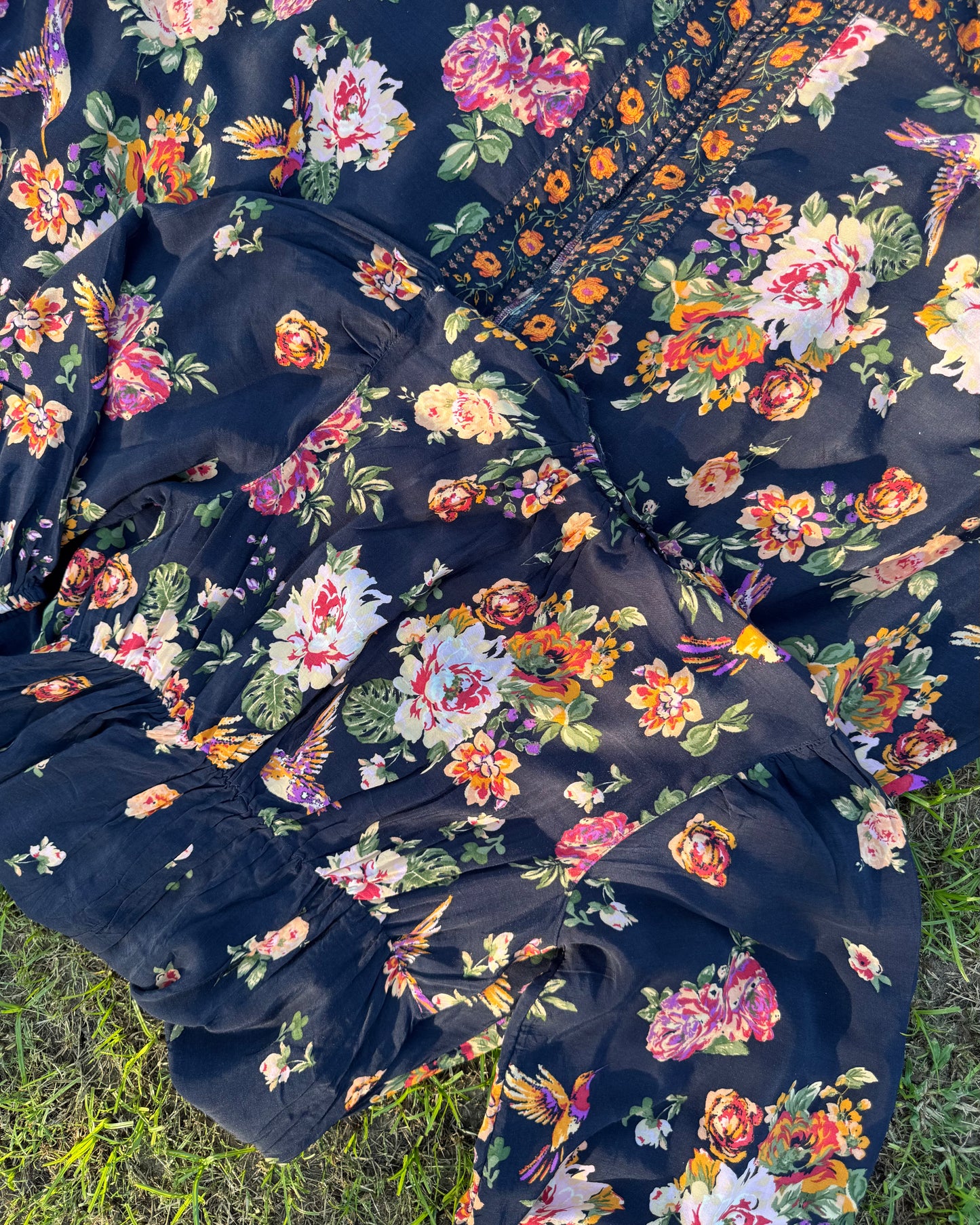 Midnight Rose Dress (S)