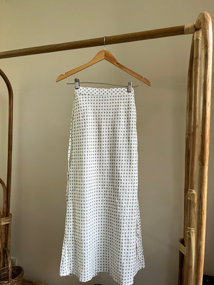 Green Polka Dot Skirt