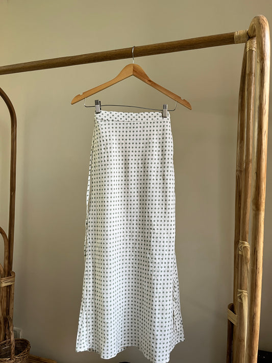 Green Polka Dot Skirt