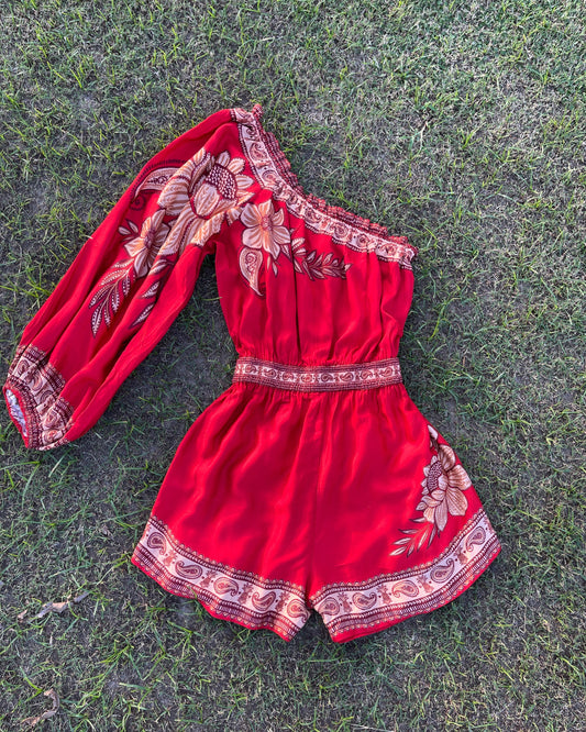 Rouge Romper(M,L & XL)