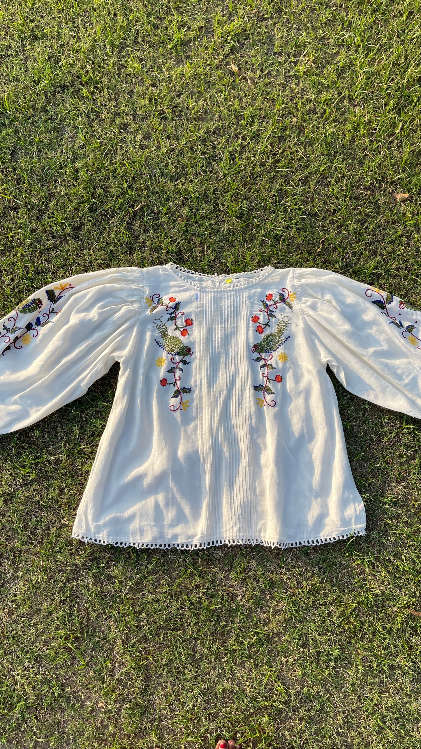 Garden Whisper Blouse(M & L)