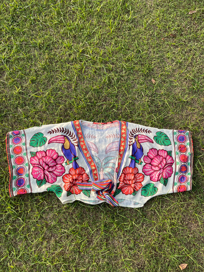 Tropical Muse Kimono Top (M & XL)