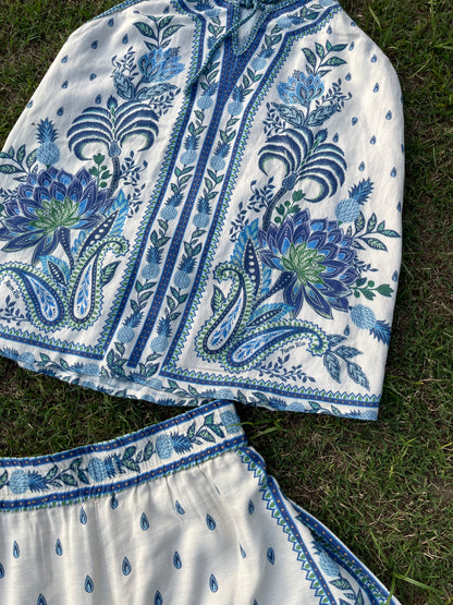 Azul Co Ord  (M)