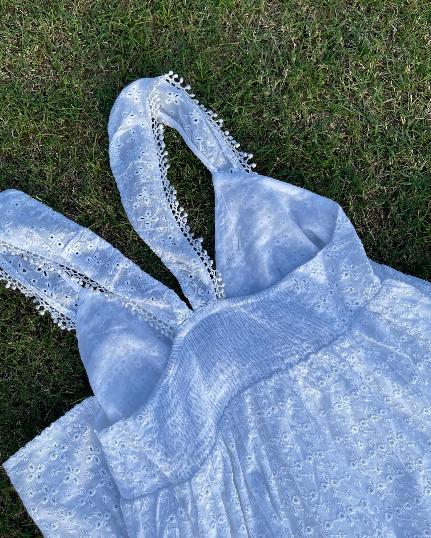 Whisper White Eyelet Dress (S)