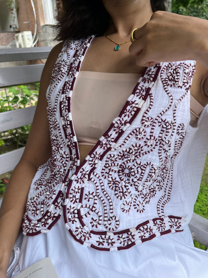 Tapestry Waistcoat (XS,S & M)