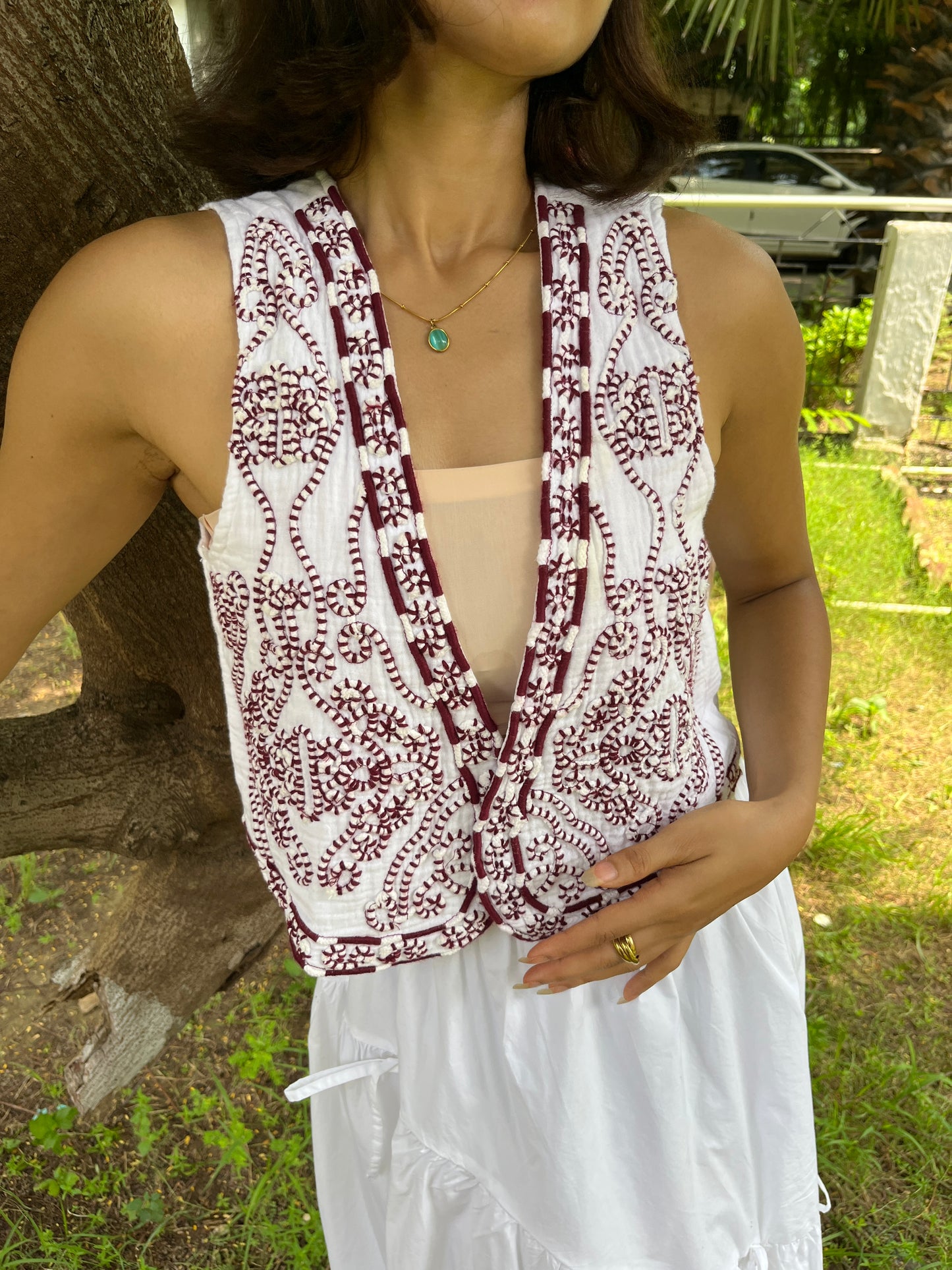 Tapestry Waistcoat (XS,S & M)