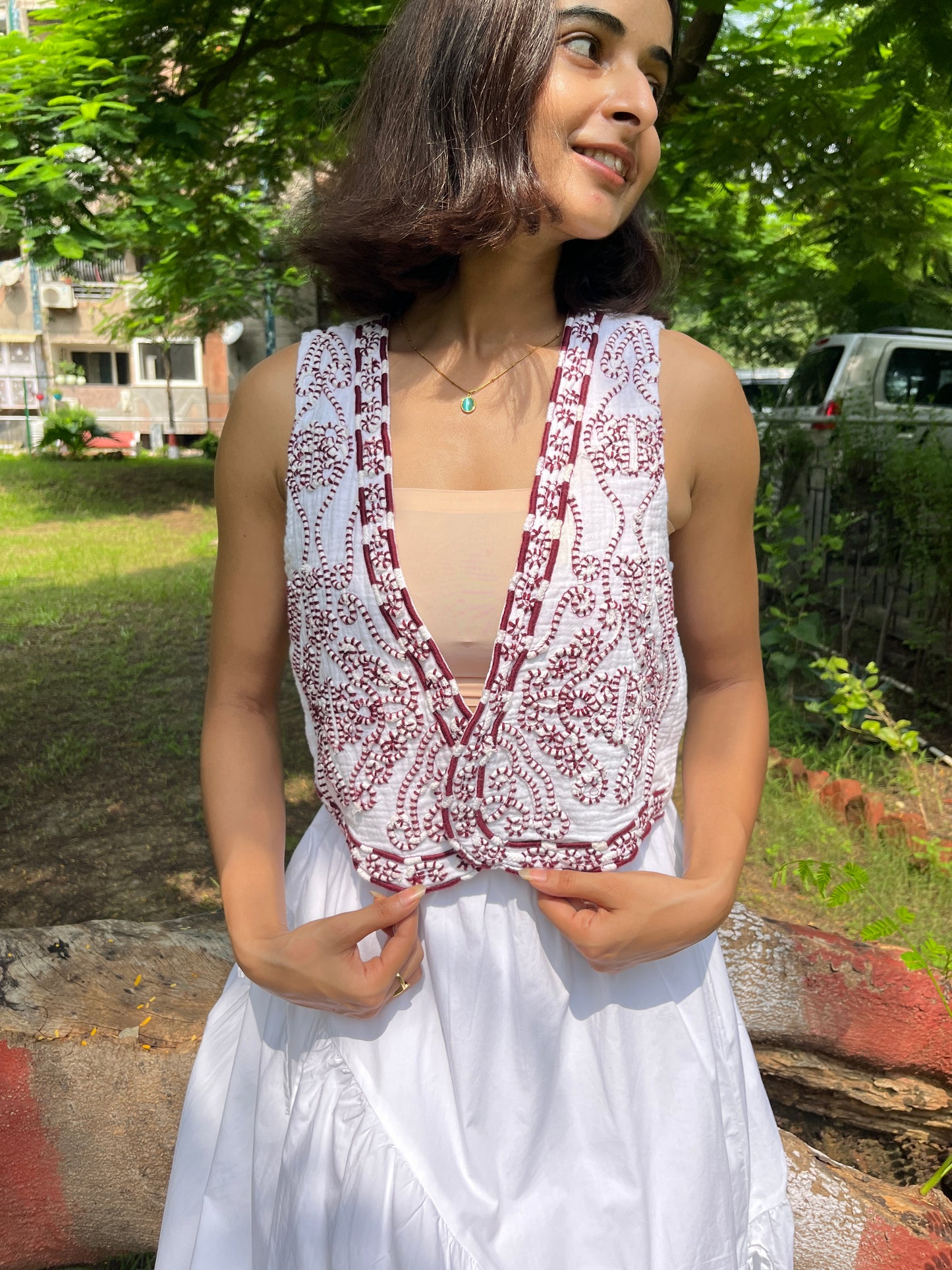 Tapestry Waistcoat (XS,S & M)