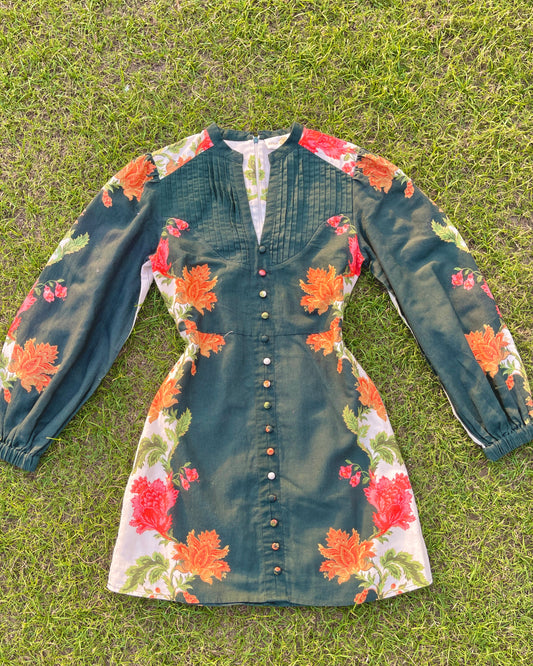 Autumn Bloom Dress (XS)